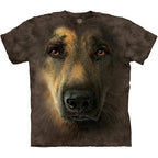 Cute Dog Face Graphics T Shirts Fashion Short Sleeve Funny 3D Animals Printed