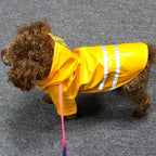 Raincoat Reflective Waterproof Snowproof Pet Coat for Small Dogs