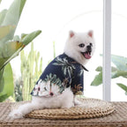 Hawaiian Style Summer Sand Beach Shirts for Small Dogs