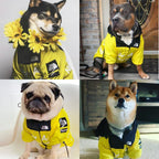Raincoat Windbreaker Jacket Fashion Dog Clothes Dog FANS