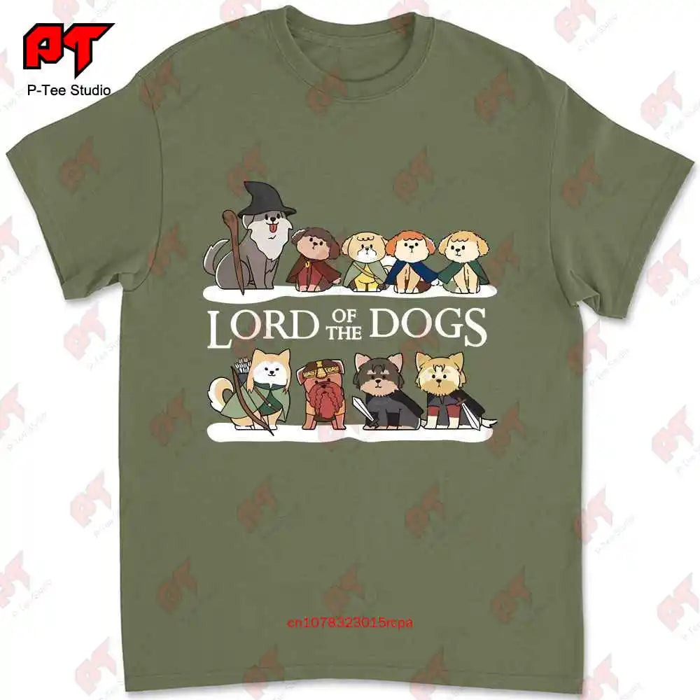Lord Of The Dogs T Shirt Funny Nerd Tee