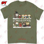Lord Of The Dogs T Shirt Funny Nerd Tee