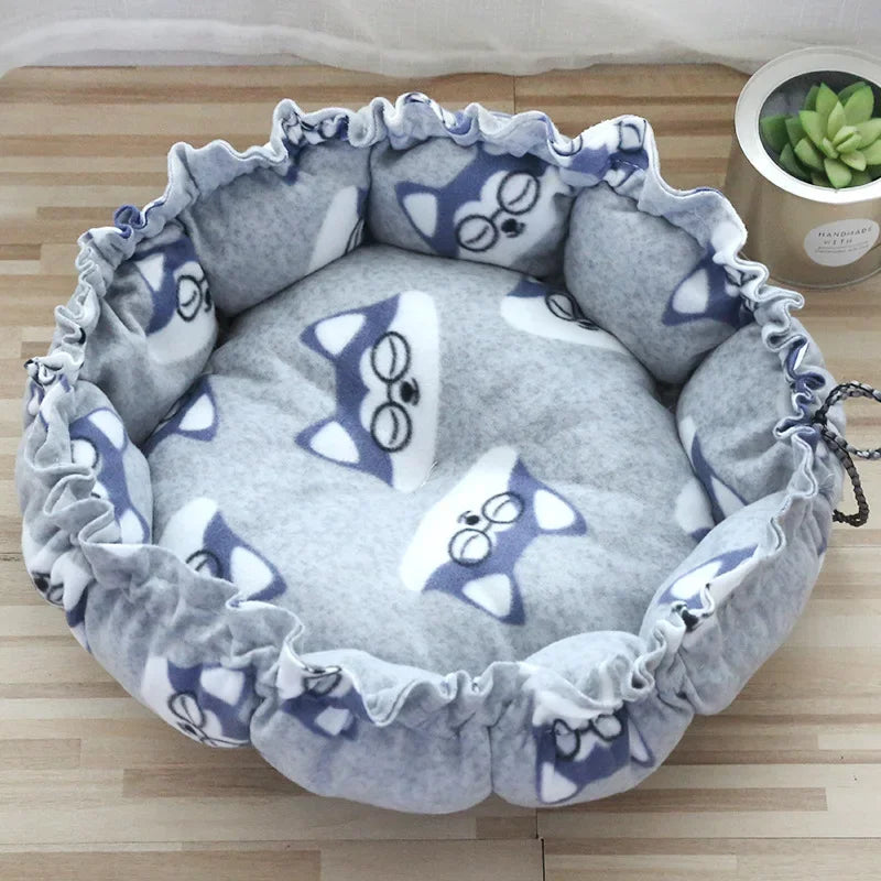 Small Medium Cushion Dog Bed