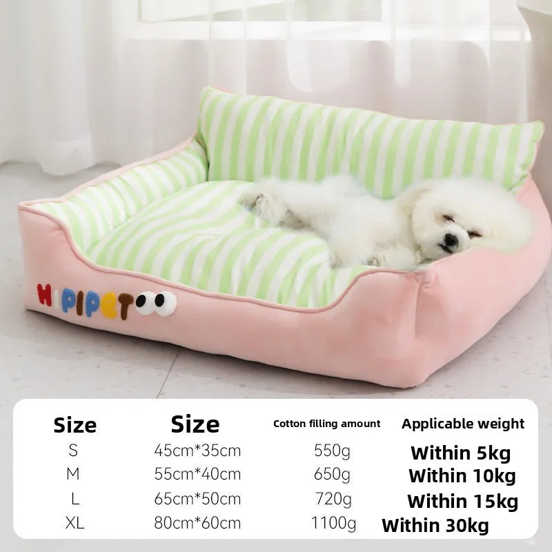 Pet bed - Dog sofa - Latex dog mat - Breathable and washable Small