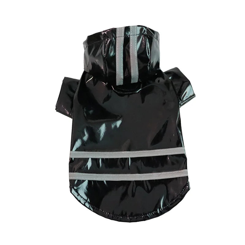 Raincoat Reflective Waterproof Snowproof Pet Coat for Small Dogs