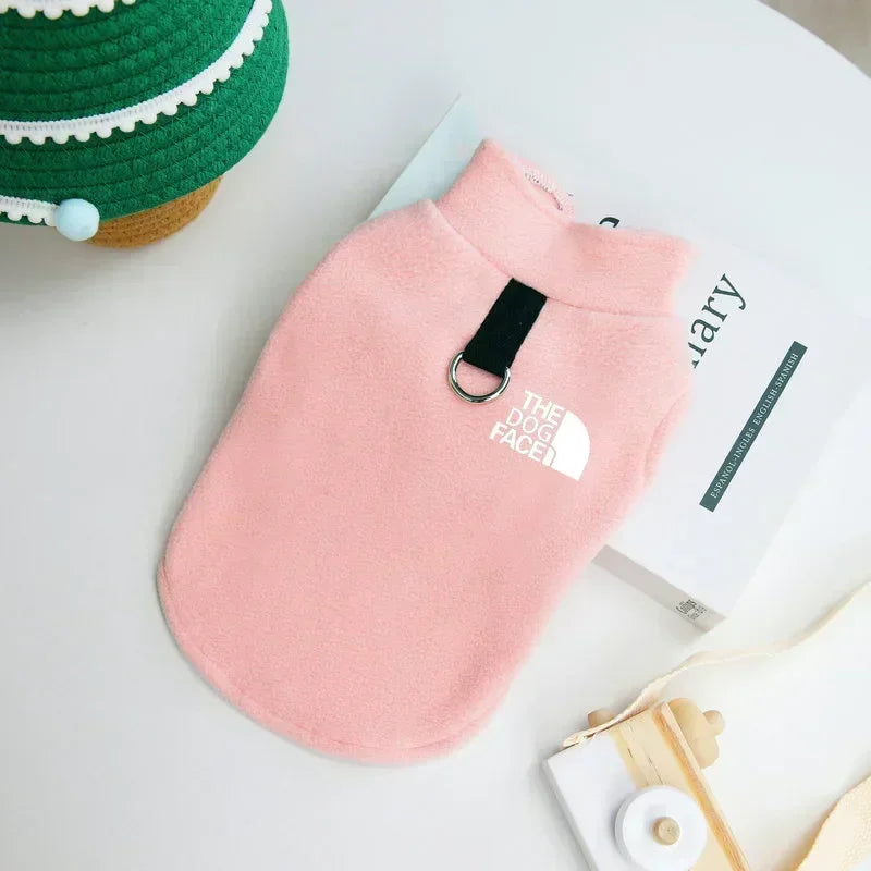 Clothes Autumn Winter Fleece Warm Sweater Vest For Small Dogs