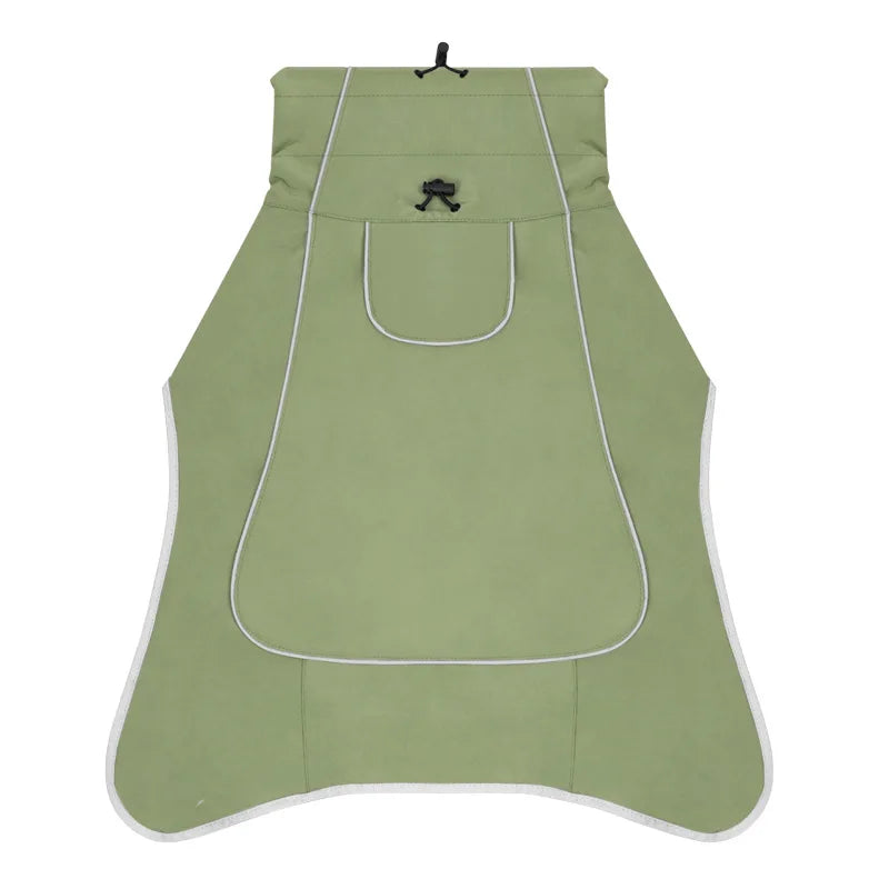 Fashionable Pet Trench Coat, Dog Clothing, Waterproof And Rainproof