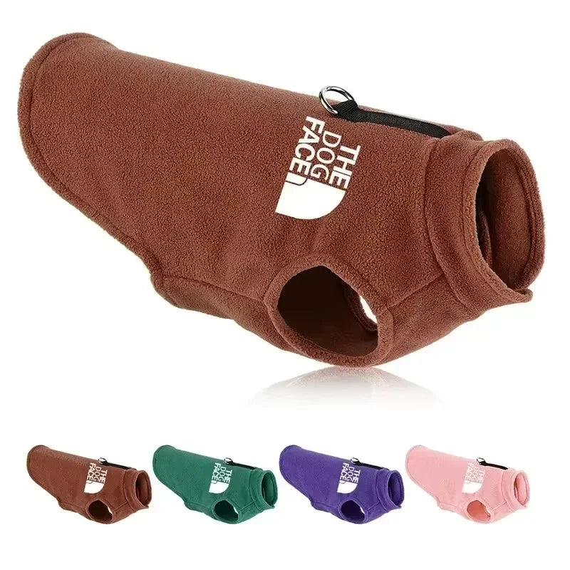 Clothes Autumn Winter Fleece Warm Sweater Vest For Small Dogs