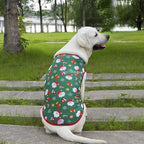 Christmas Holiday Dog Hoodie Lightweight Sweatshirt