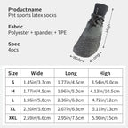 Dog Shoes Do Not Fall Off Breathable Soft Sole Footwear