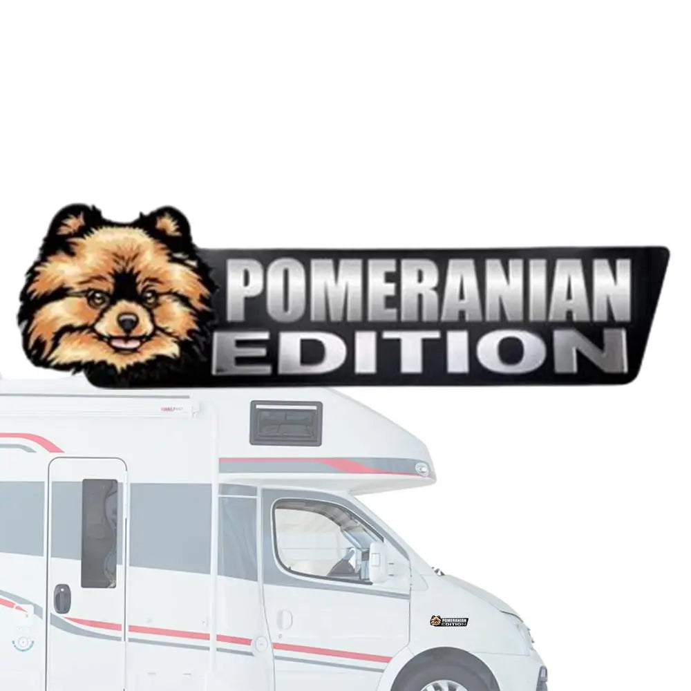 Dog Emblem Car 3D Dog Edition Acrylic Car Badges Stickers