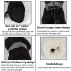 Non-slip, waterproof reflective dog shoelaces