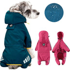 Waterproof Rain Coat Outdoor Rainwear Hood Apparel Outdoor Jacket Pet Supplies