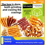 Nutritious Chicken Duck Wrapped In Cowhide Sticks Calcium Milk Sticks