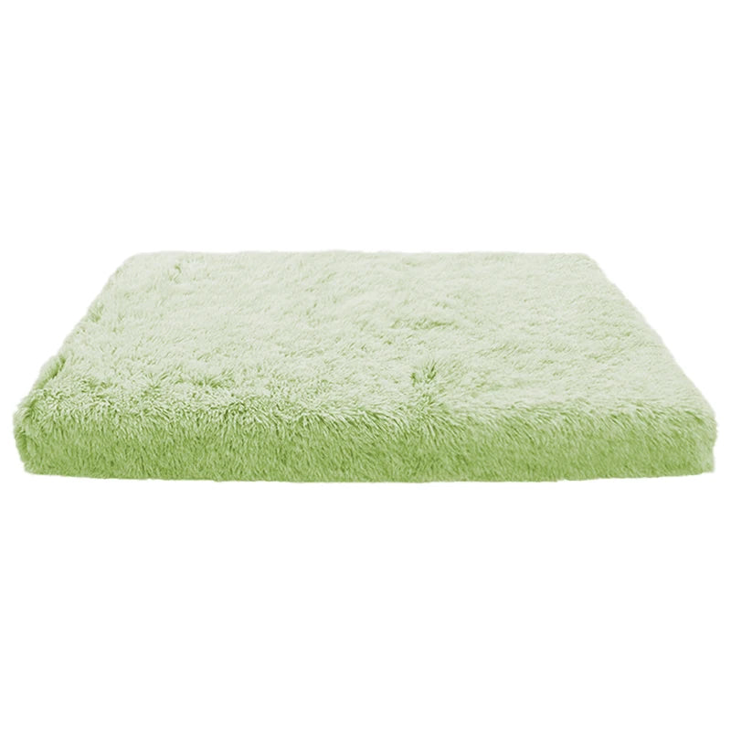 Plush Bed Mat for Small Medium Large Dogs Removable for Cleaning Super Soft