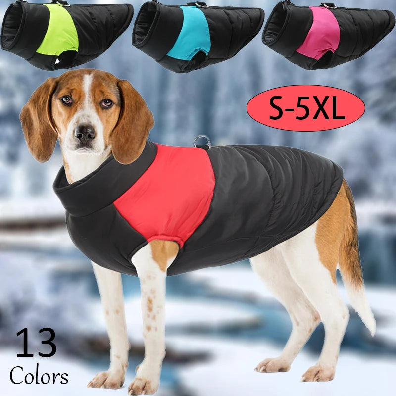 Winter Warm Pet Coats Waterproof Down Jacket Pet Clothes