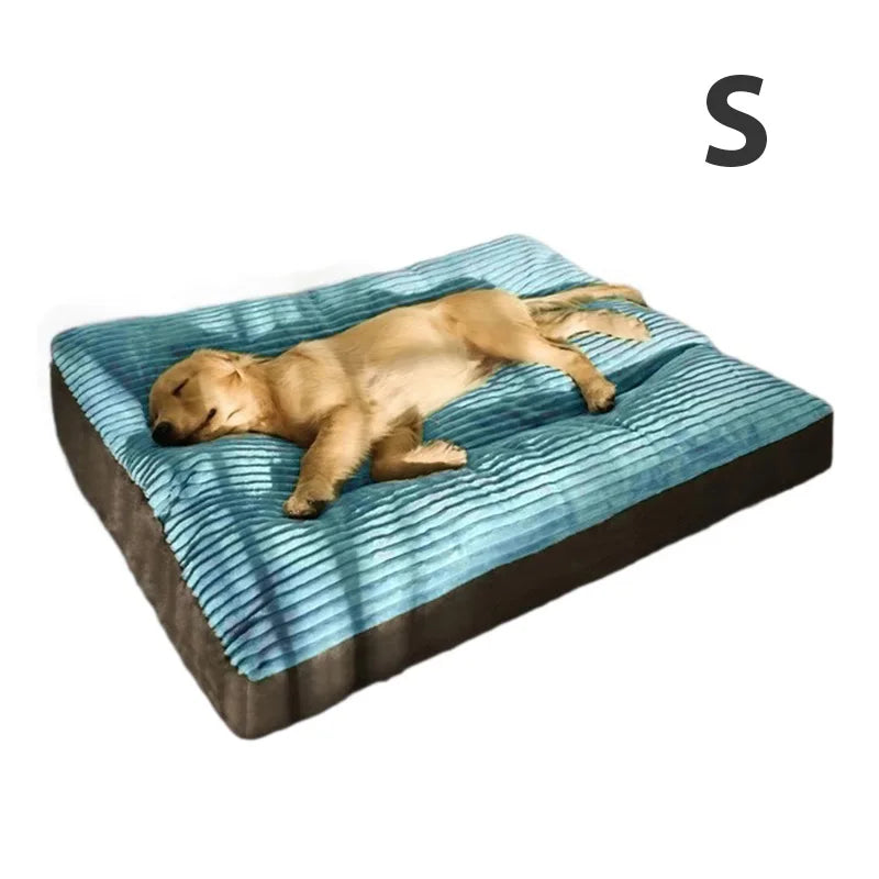 Autumn/Winter Oversized Dog Bed Sleeping Pad for Warmth Washable