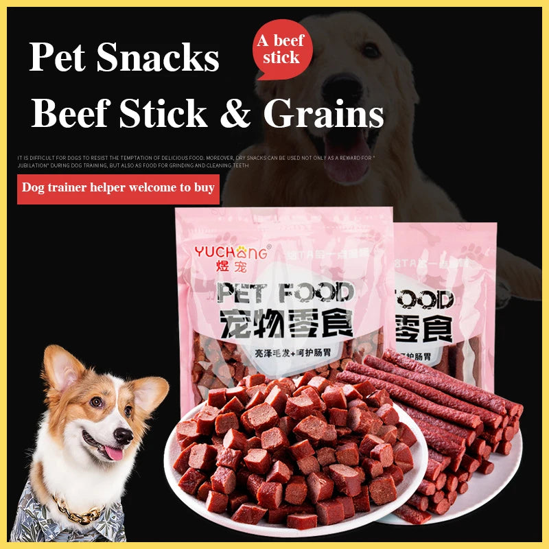 Dog Beef Beef Strip Pet Snacks 500 g/bag