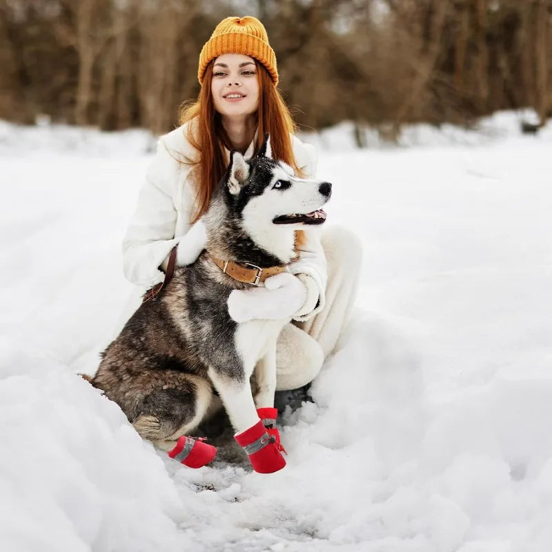 Non-slip, waterproof reflective dog shoelaces