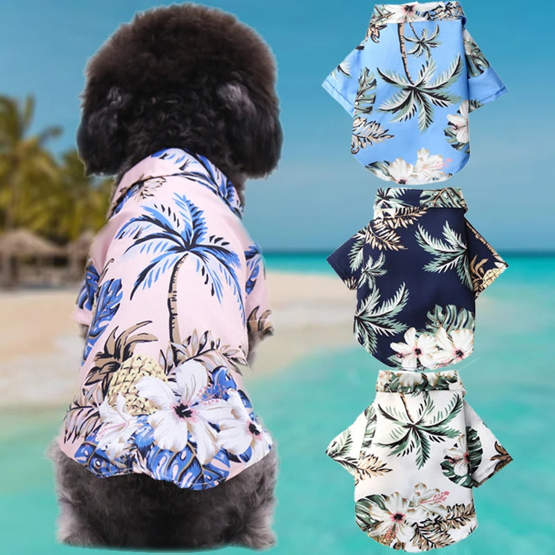 Hawaiian Beach Style Thin Breathable Dogs