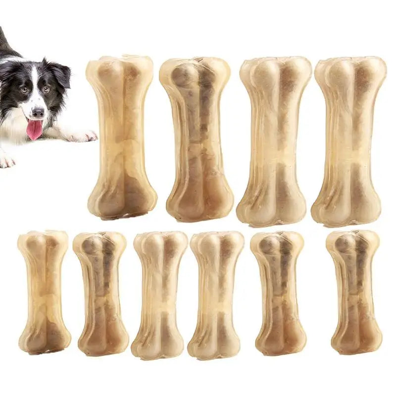 Dog Teething Bone Beef Flavor Bone Edible Chew Dogs Supplies