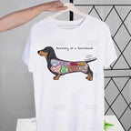 Anatomy Dachshund Dog I Do What I Want T Shirt Streetwear