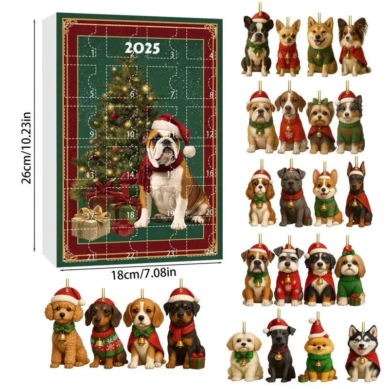 Christmas Advent Calendar 2025 for Dog Afficionados