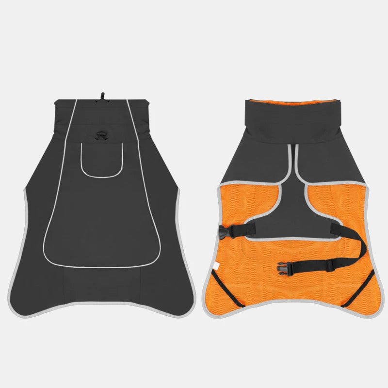 Fashionable Pet Trench Coat, Dog Clothing, Waterproof And Rainproof