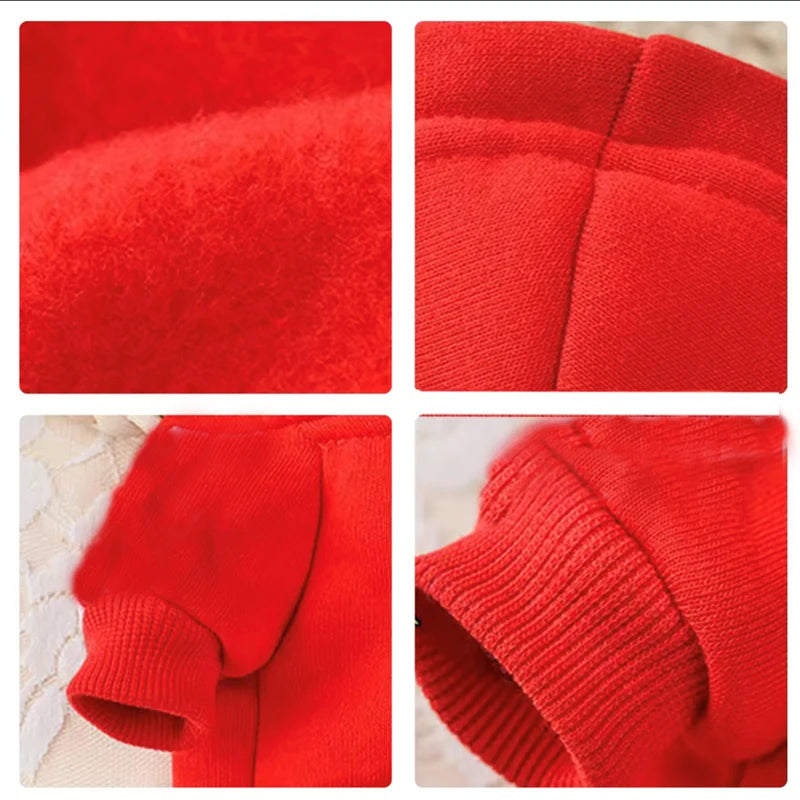 Adidog Clothes For Dogs Jacket Sweatshirt Autumn Winter Keep Warm Pet Clothing