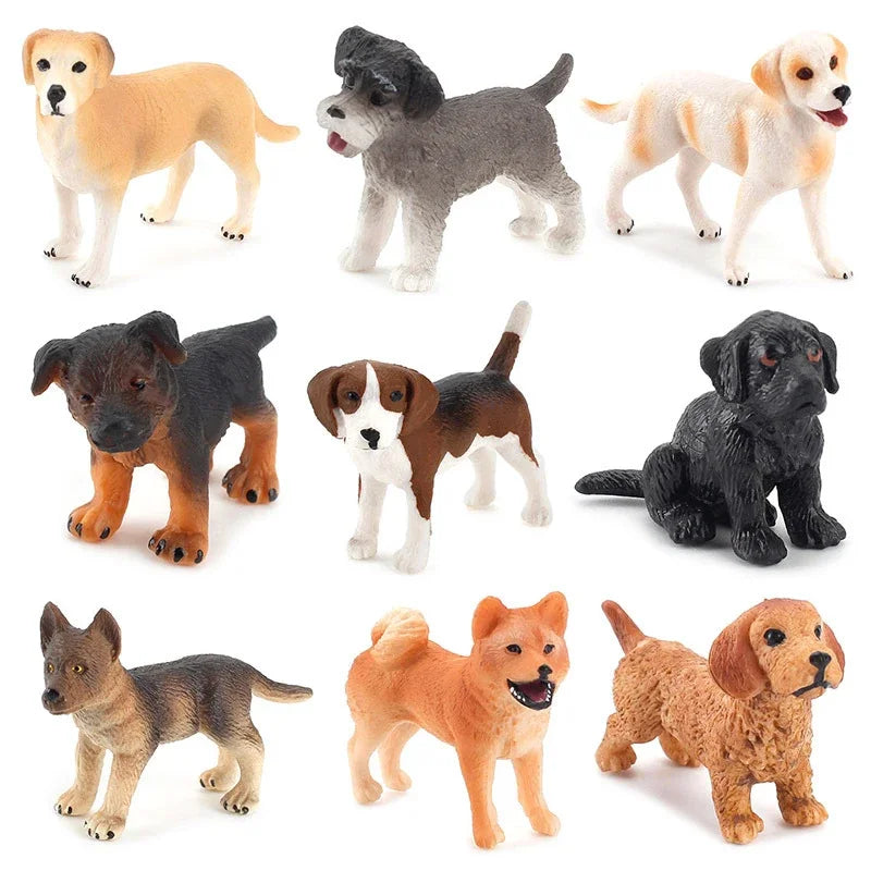Dog Ornaments Mini Cute Dog Figurine