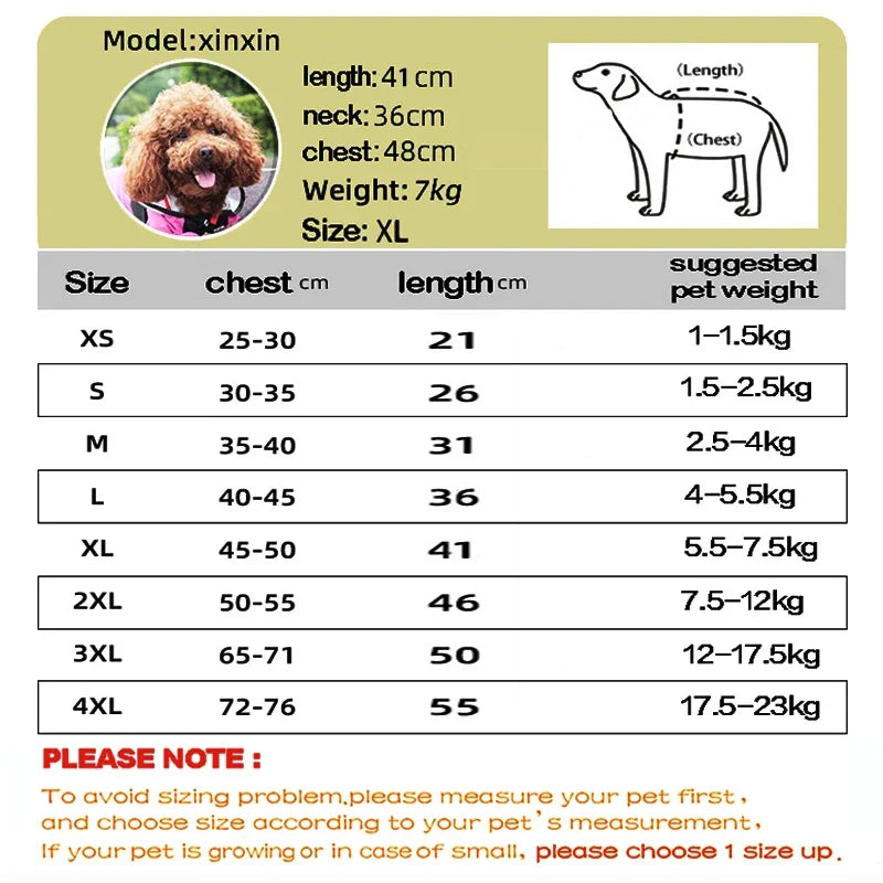 Small Raincoat "The Dog Face" Pet Clothes Jumpsuit Jacket Water Resistant for Small Dogs