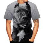 Funny Cute Dogs T-Shirts Animal 3D Print Streetwear Men Women Casual Fashion