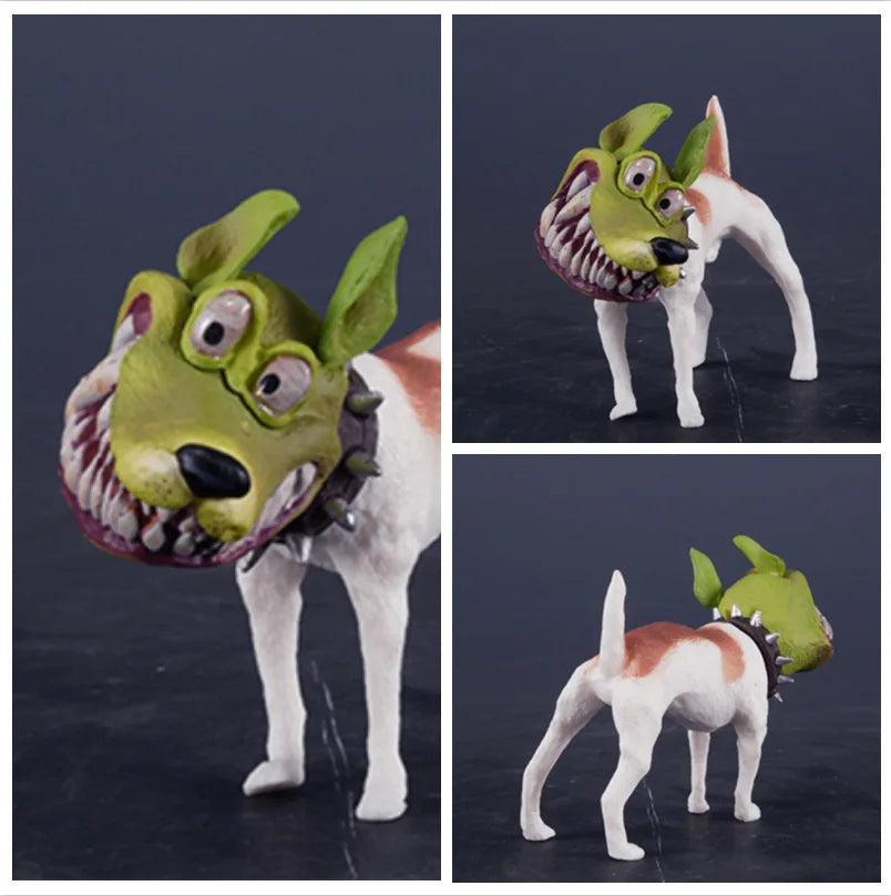 2D Model Figurines Funny Handmade Dog Statues in Disguise Home Decor