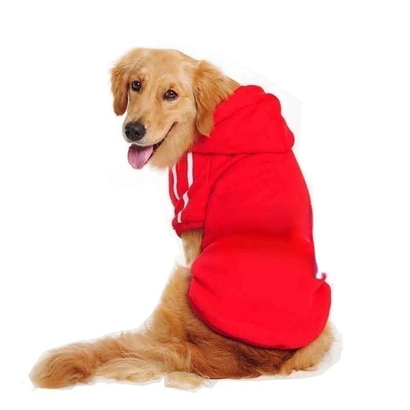 Sport Hoodies Sweatshirts Warm Clothing for Small Medium Large Dogs Outfits