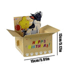 3D Popup Happy Birthday Card Dog or Monkey
