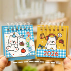 Cartoon Dog Calendar 2026 Year Simple Schedule Desktop Decoration Gifts