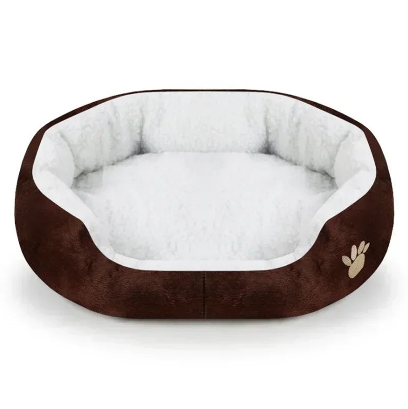 Cashmere Warming Sofa Lounger Plush Kennel Dog Bed Comfortable Pet Supplies