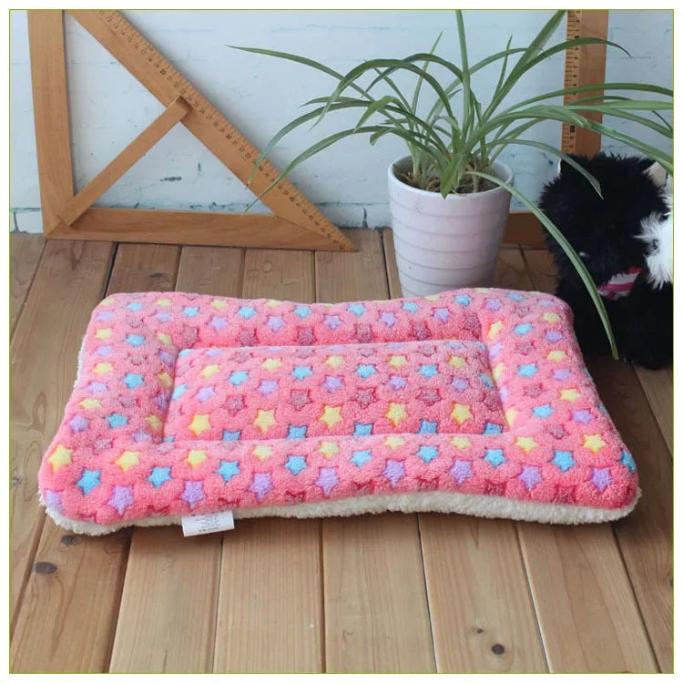 Flannel Mat Dog Bed Sleeping Mat For Small Dogs