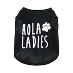 Funny Summer Small Pet Shirts Cool Breathable Dog Outfit Soft Shirt