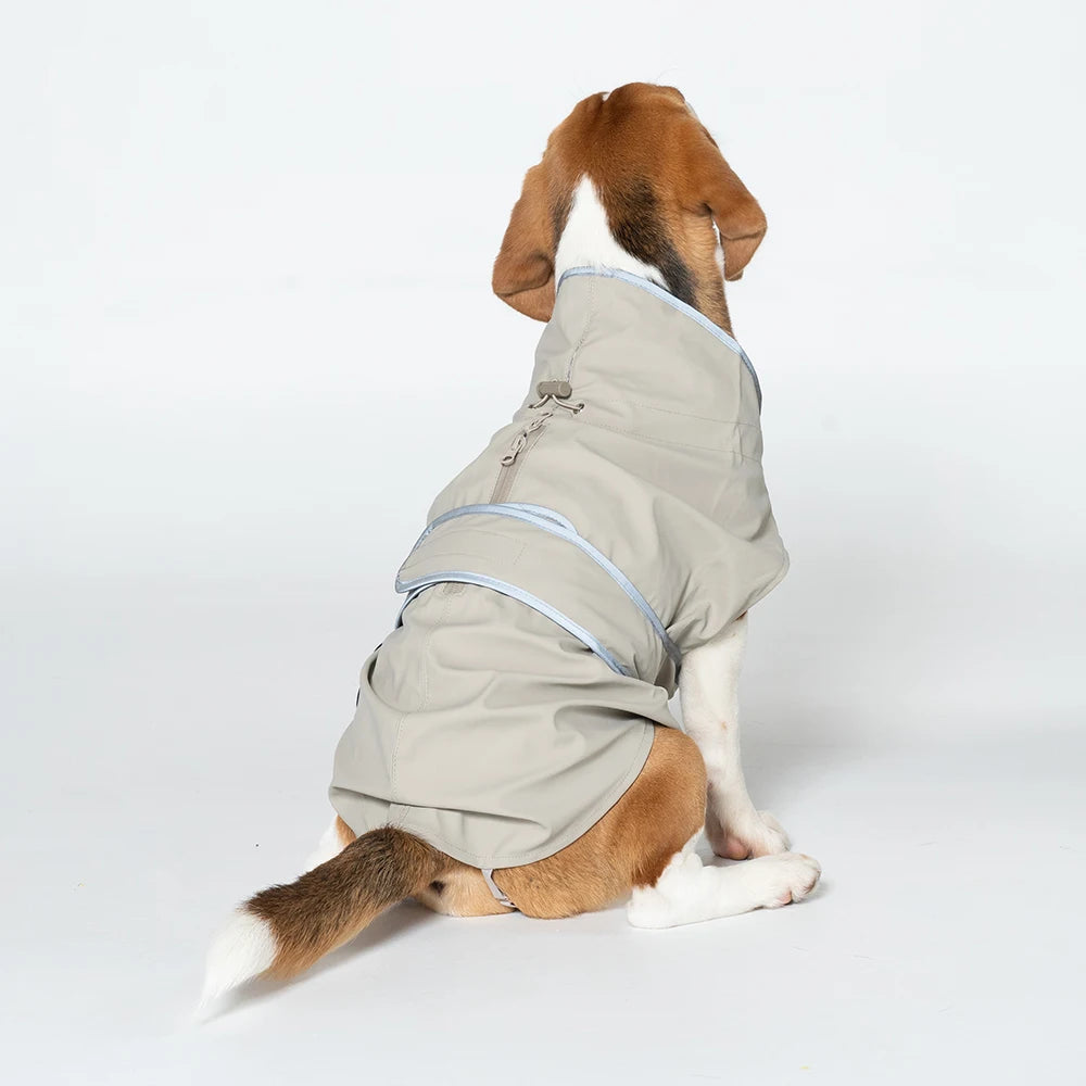 Waterproof Raincoat for Dogs Windbreaker Jacket Clothing Pet Coat