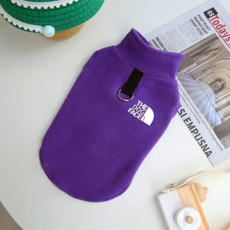 Clothes Autumn Winter Fleece Warm Sweater Vest For Small Dogs