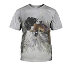 Dachshund Graphic 3D Print Men Women Casual Short Sleeve T Shirt Tees
