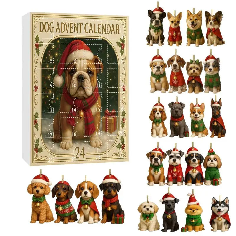Christmas Advent Calendar 2025 for Dog Afficionados