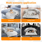 Bed Sofa Warm Nest Washable Soft Furniture Protector Mat