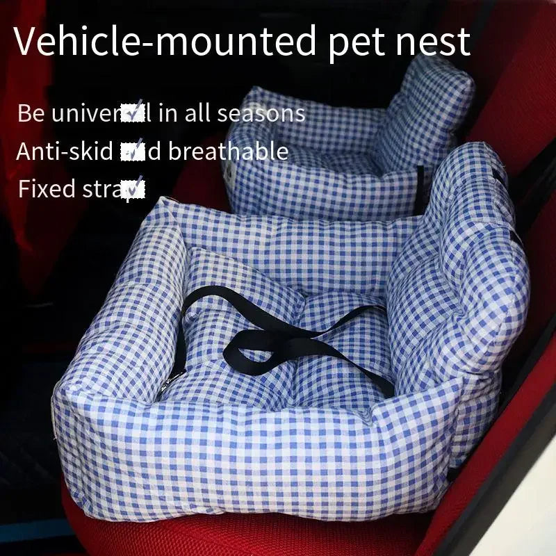 Pet Car Nest Out Safety Seat Cushion Car Portable Home Dual-purpose Dog Accessories