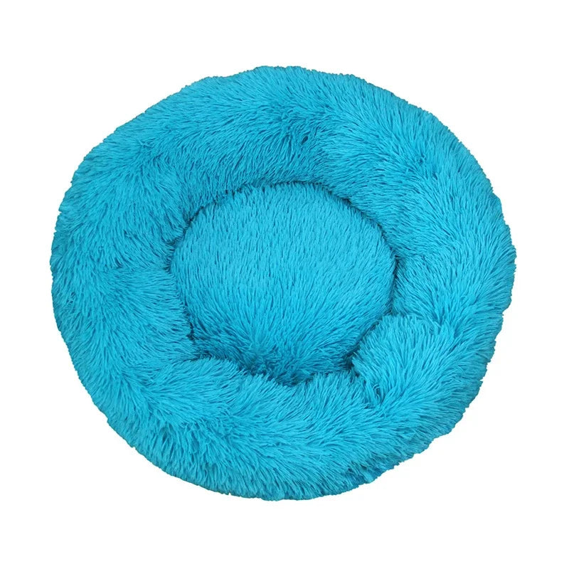 Super Soft Plush Mat Dog Bed Round Cushion Pet Product Accessories