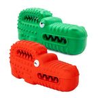 Dog Chew Toys for Aggressive Chewers Squeaky Tough Durable Toothbrush
