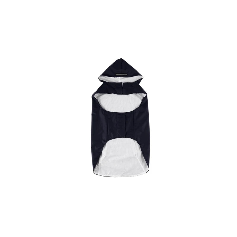 Raincoat Waterproof Hoodie Jacket Rain Pet Rainwear with Reflective Stripe