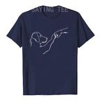 Punch Hand Dog Man Friendship Bump Dog's Paw T-Shirt Animal Lover