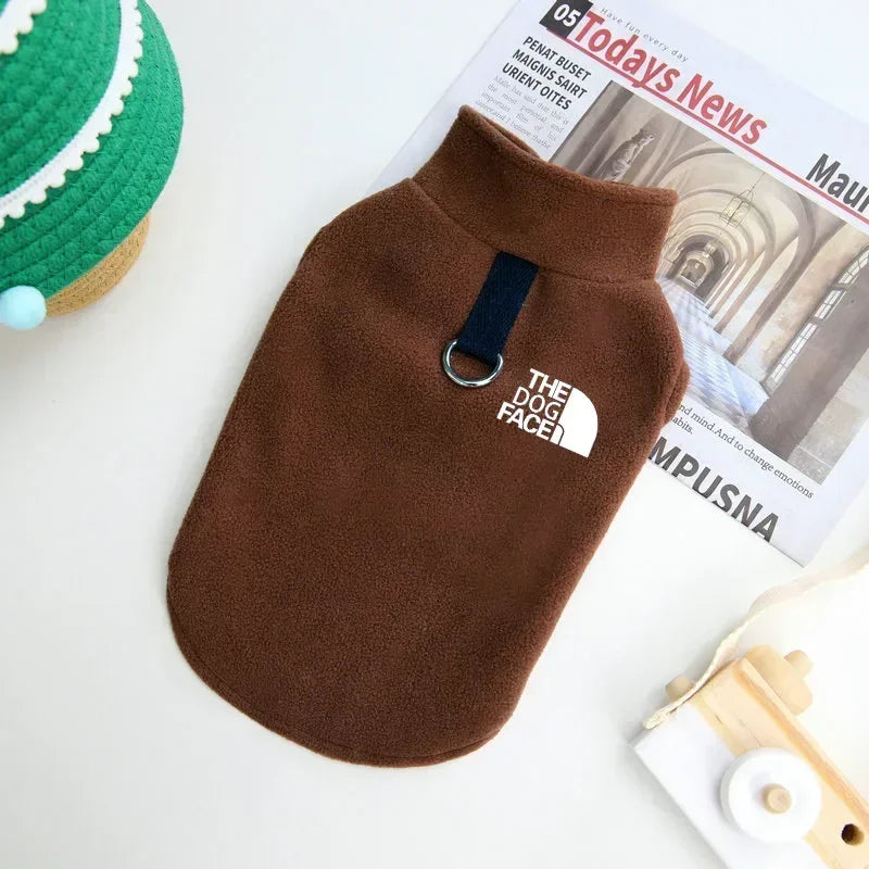 Clothes Autumn Winter Fleece Warm Sweater Vest For Small Dogs